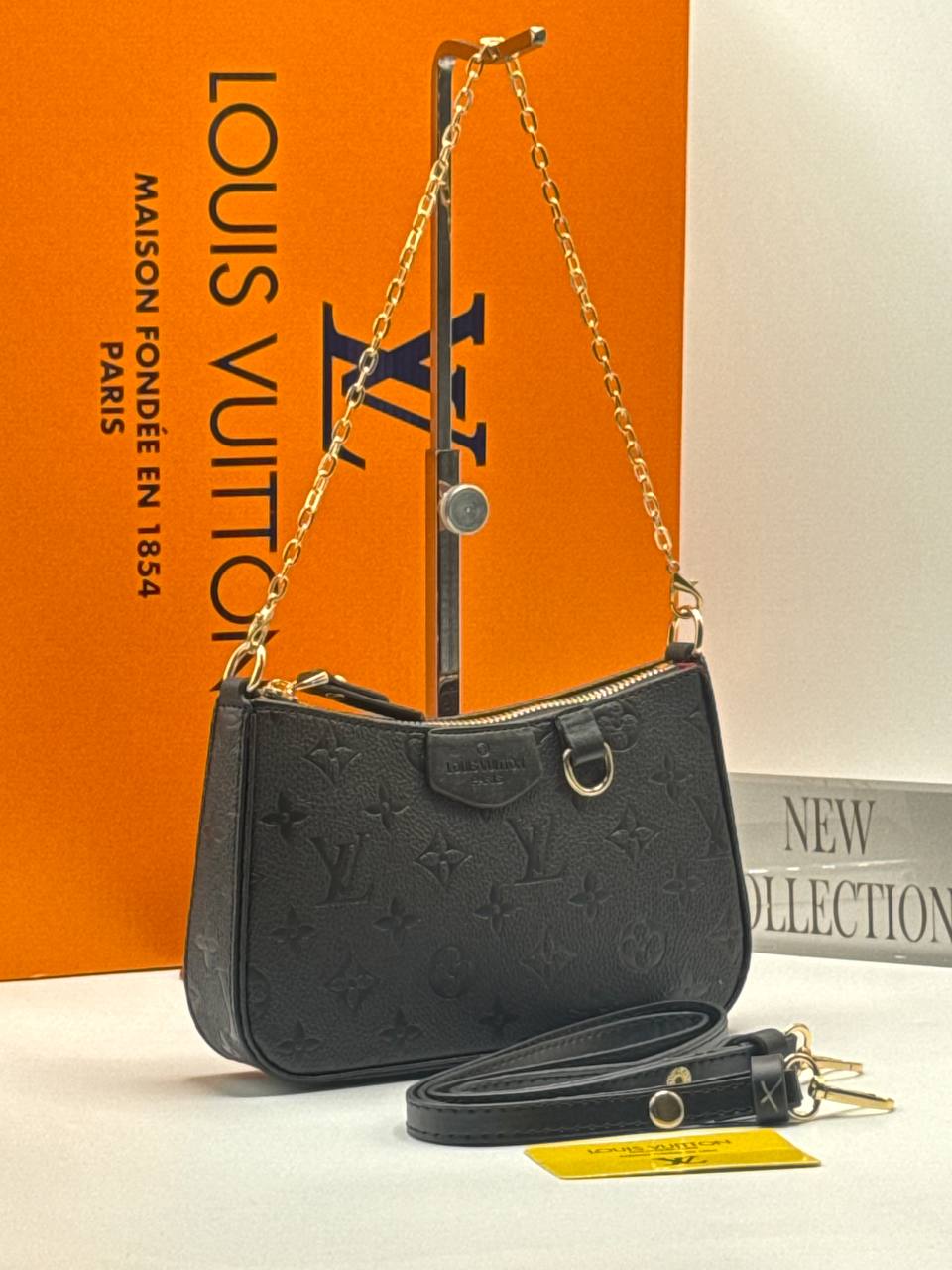 Louis Vuitton Monogram Mini Shoulder Bag  - Black