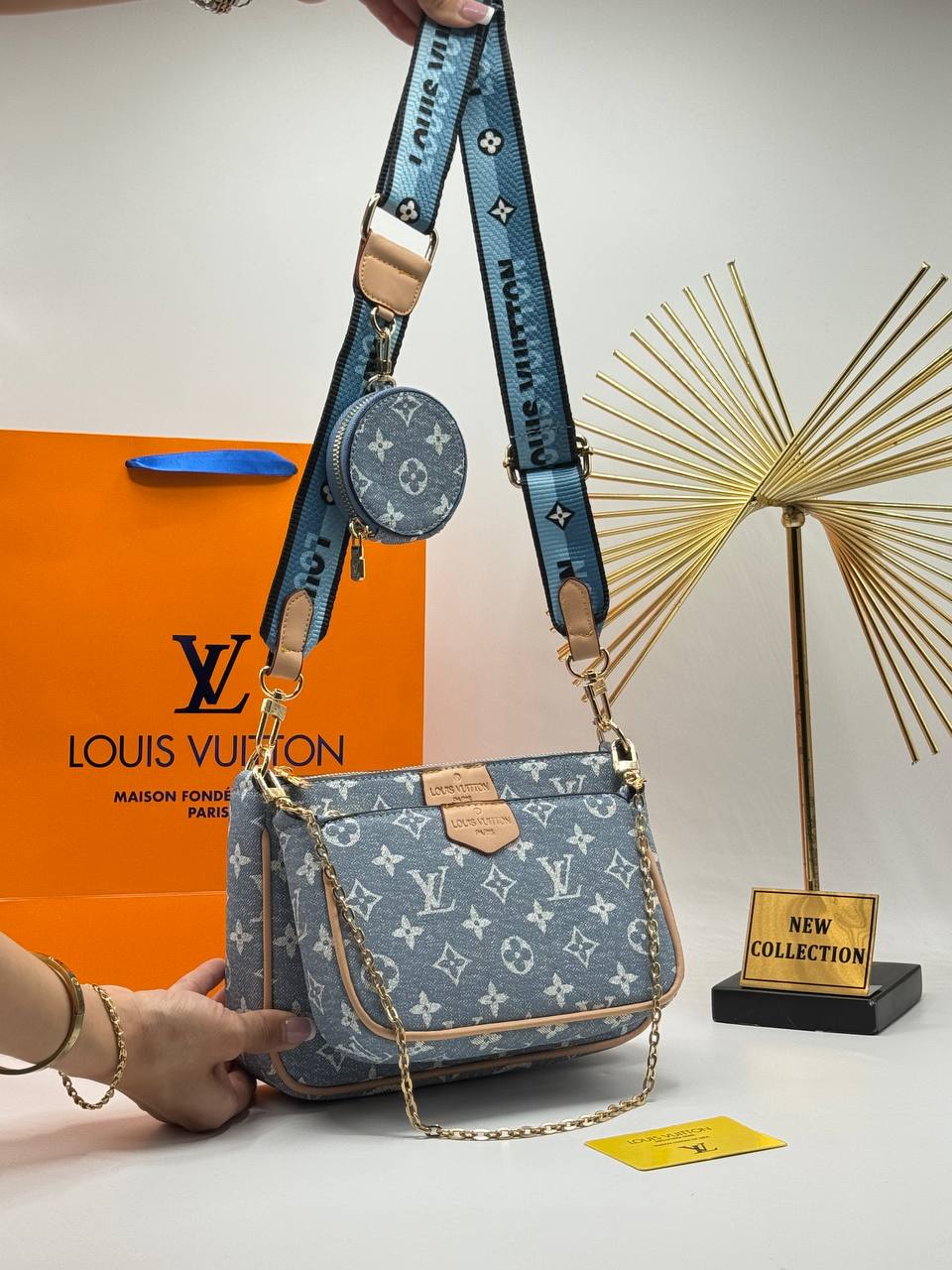 Louis Vuitton Multi Pochette Accessoires Jeans