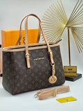 Τσάντα Tote Monogram Brown