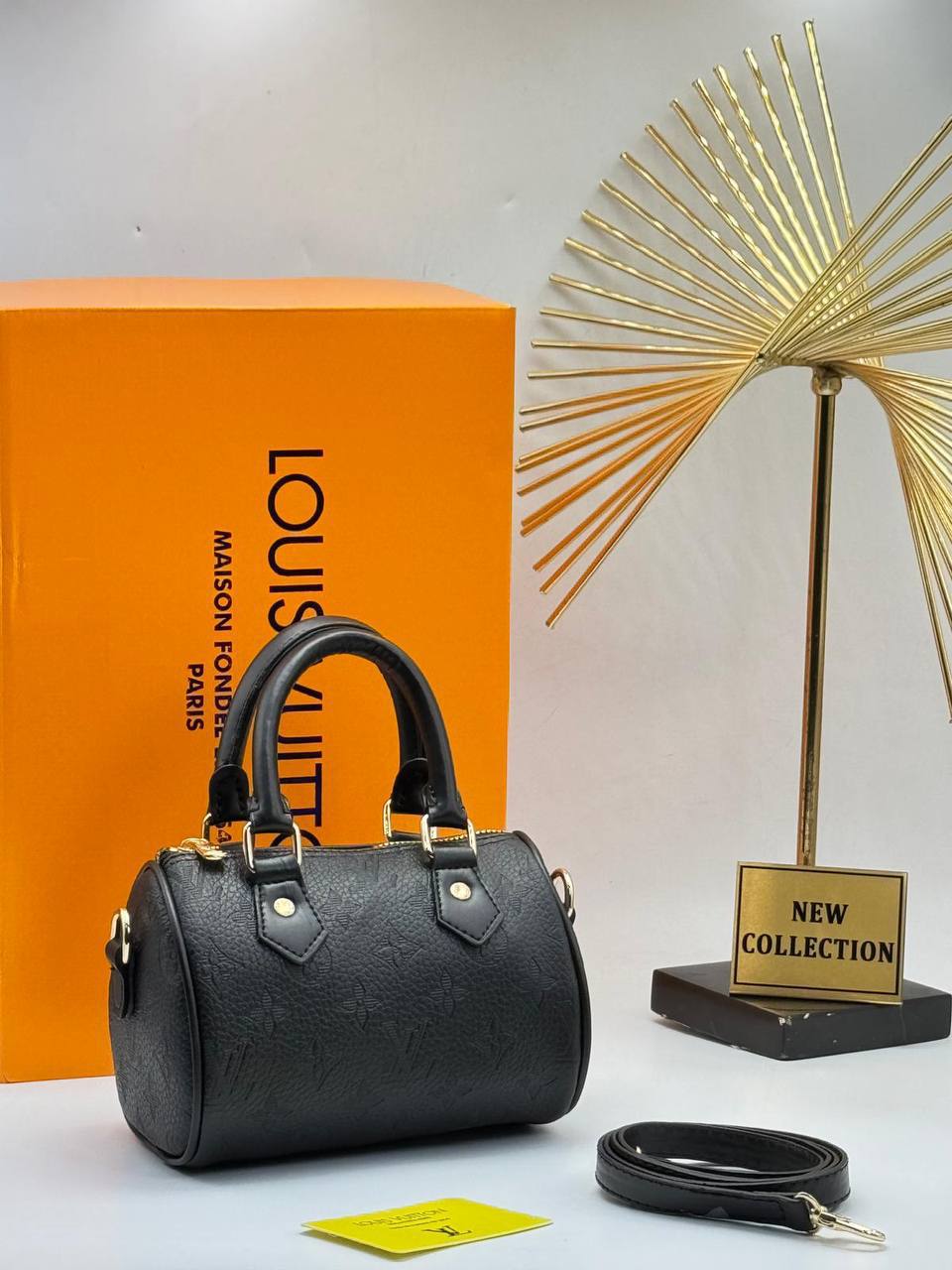 Louis Vuitton Speedy Nano Bag - Black