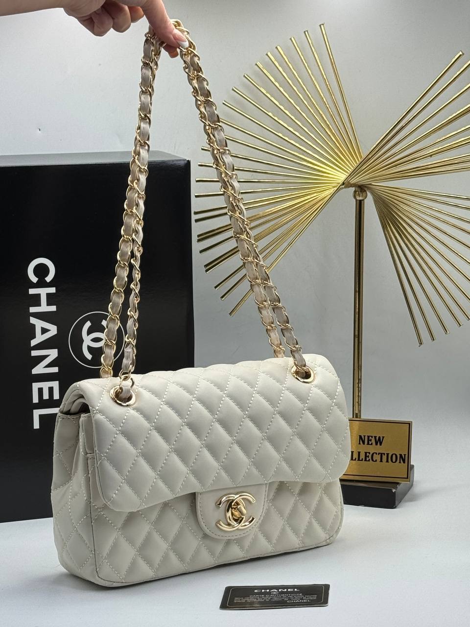 Chanel 2.55 Off White