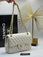 Chanel 2.55 Off White