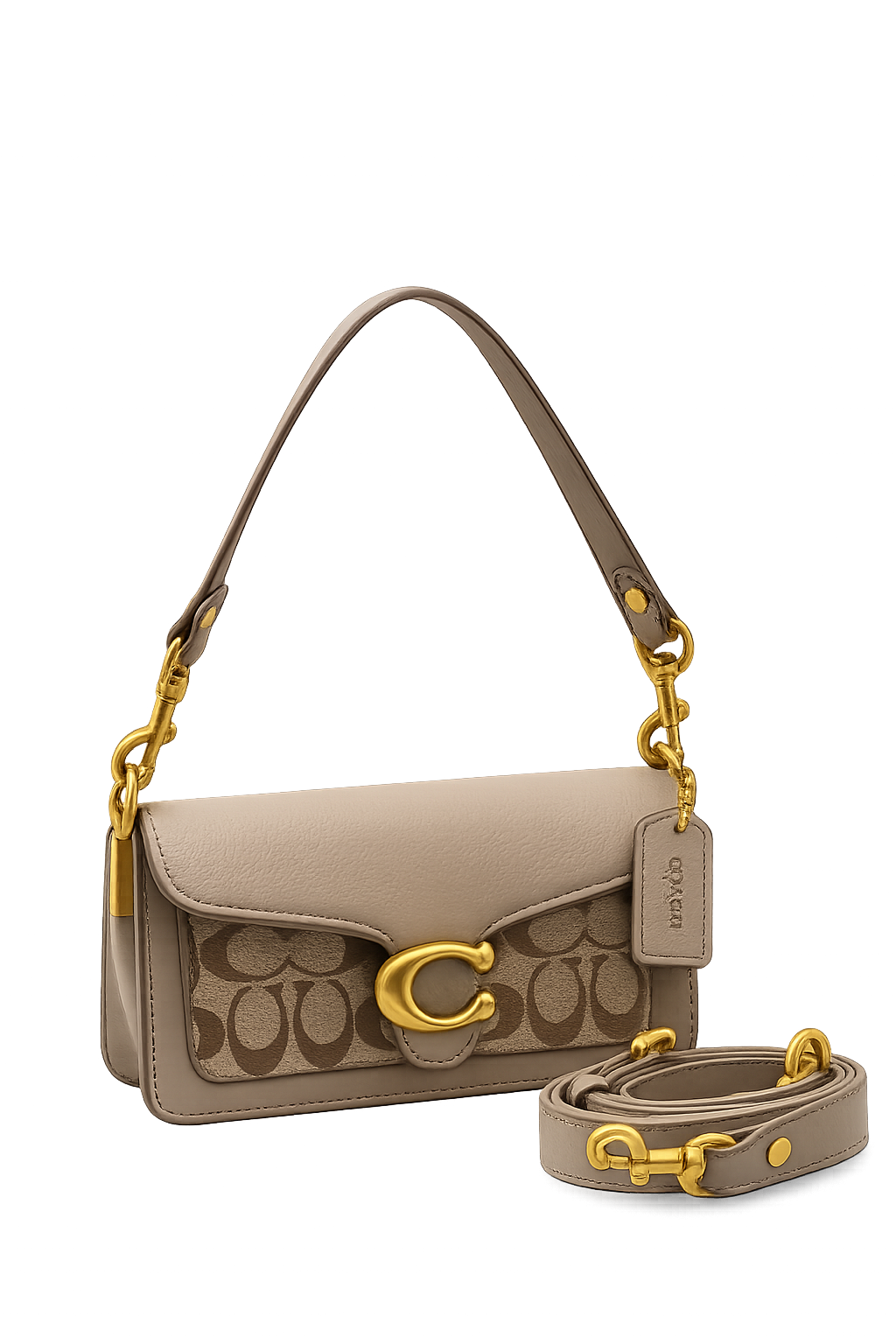 Coach Tabby Μπεζ Small