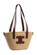 Celine Summer Beach Ψάθινη Καλοκαιρινη Tote Bag