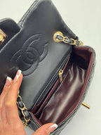 Chanel 1.55 White Bag