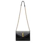 ΥSL Saint Laurent τσάντα με αλυσίδα - Μαύρη