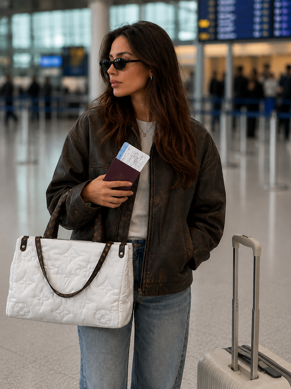 Louis Vuitton Pillow OnTheGo Tote Monogram - White - Large