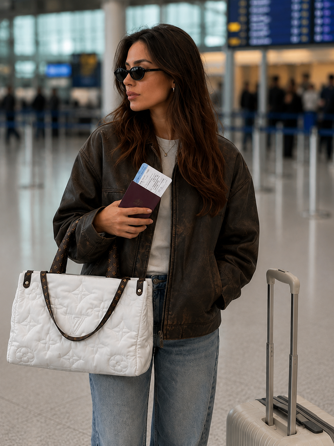 Louis Vuitton Pillow OnTheGo Tote Monogram - White - Large