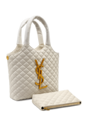 YSL Yves Saint Laurent Icare - Medium - White