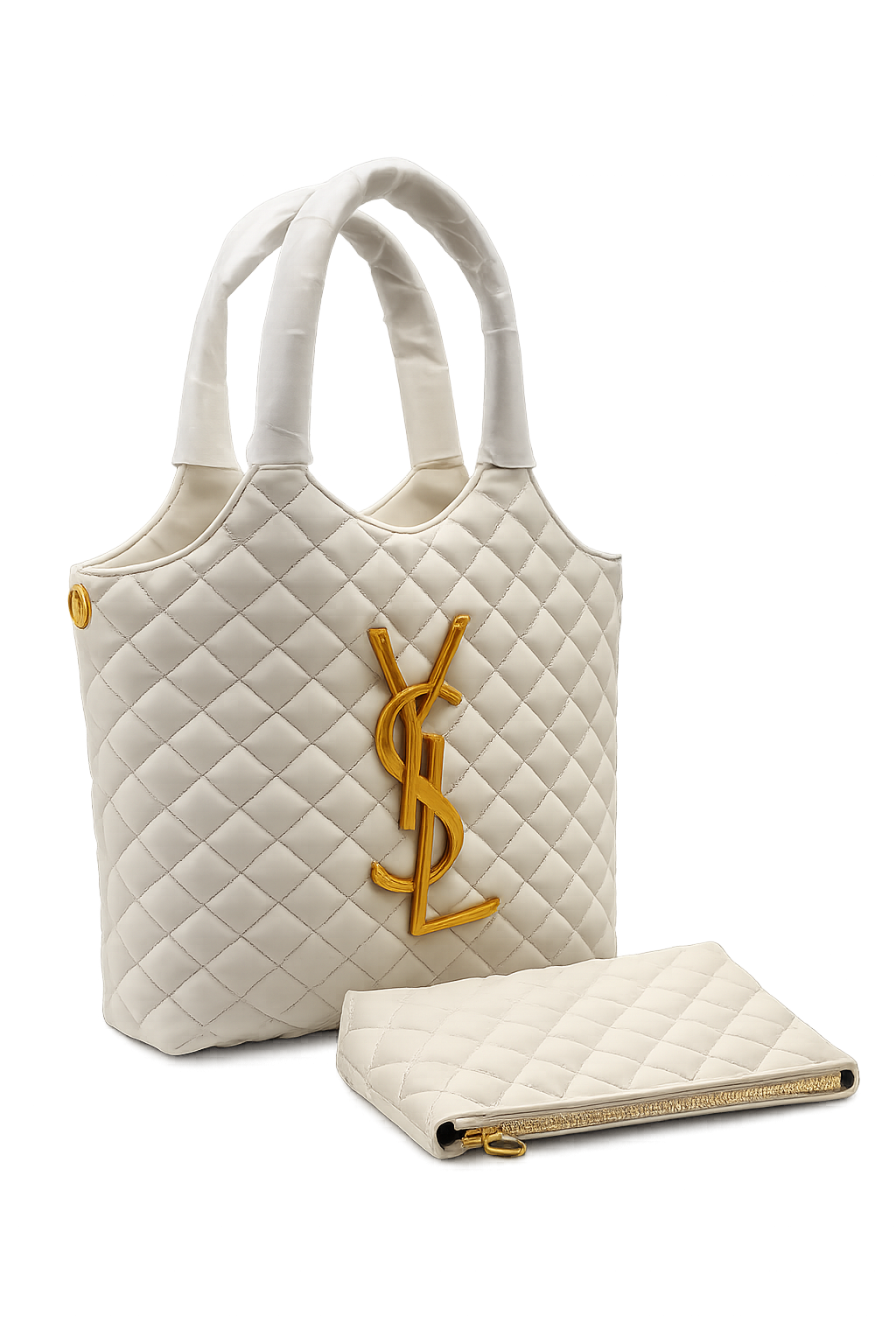 YSL Yves Saint Laurent Icare - Medium - White