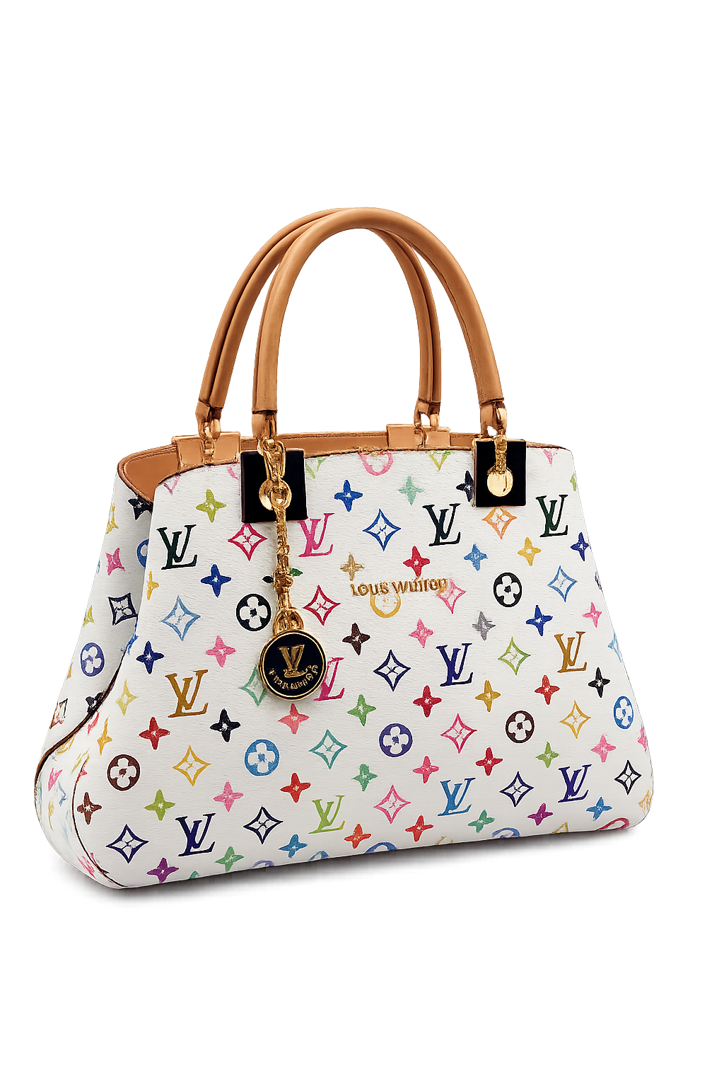 Louis Vuitton Murakami Handbag with Strap