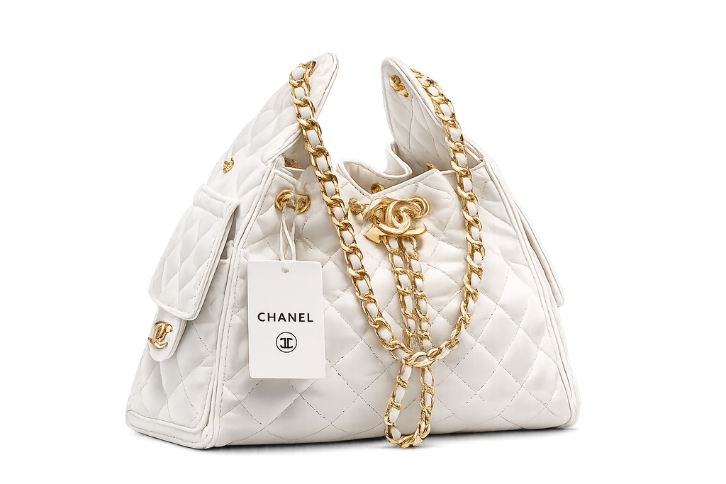 CHANEL 25 - Άσπρη Medium