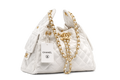 CHANEL 25 - Άσπρη Medium