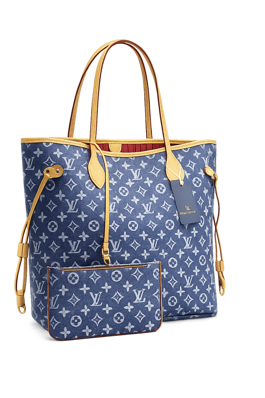 Louis Vuitton Neverfull Tote Bag - Jeans