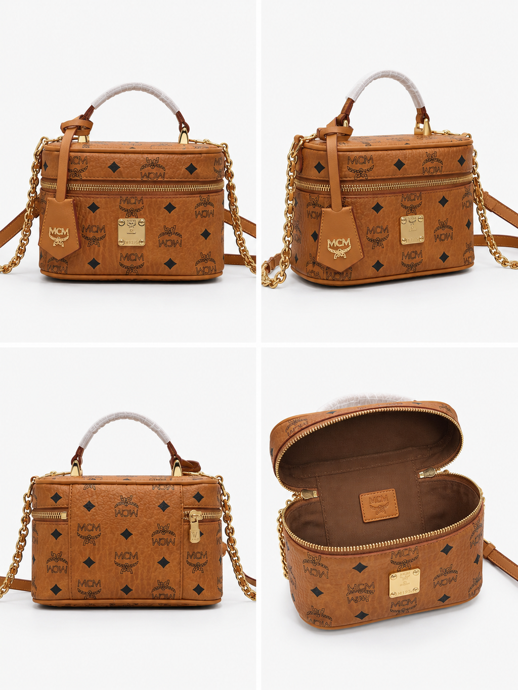 MCM Vanity PM Monogram