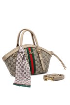Gucci Ophidia Mini Tote Bag - Beige