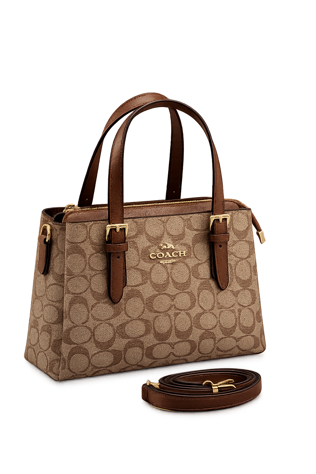 Coach Mollie Tote 25 - Μπεζ