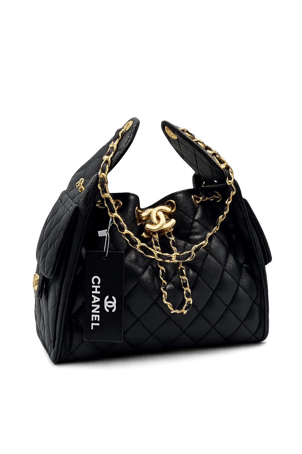 CHANEL 25 Μαύρη Τσάντα - Medium