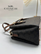 Coach Mollie Tote 25 - Καφέ