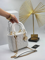 Dior - Lady Dior Ασπρη
