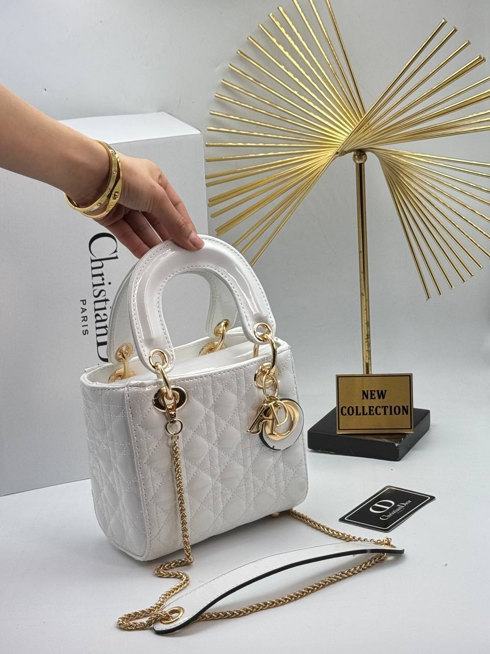 Dior - Lady Dior Ασπρη