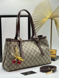 Gucci GG Emblem Medium Tote Bag