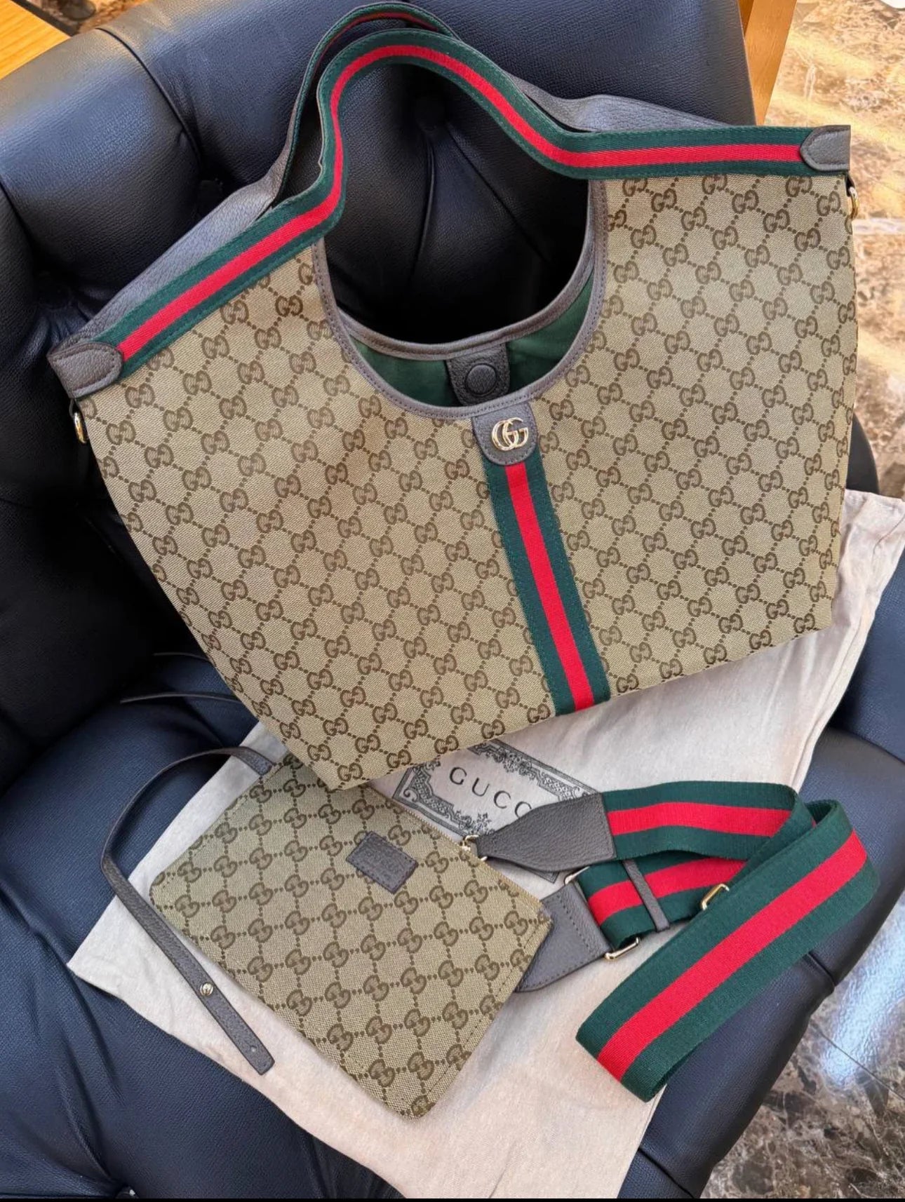 Gucci GIGLIO Tote Large
