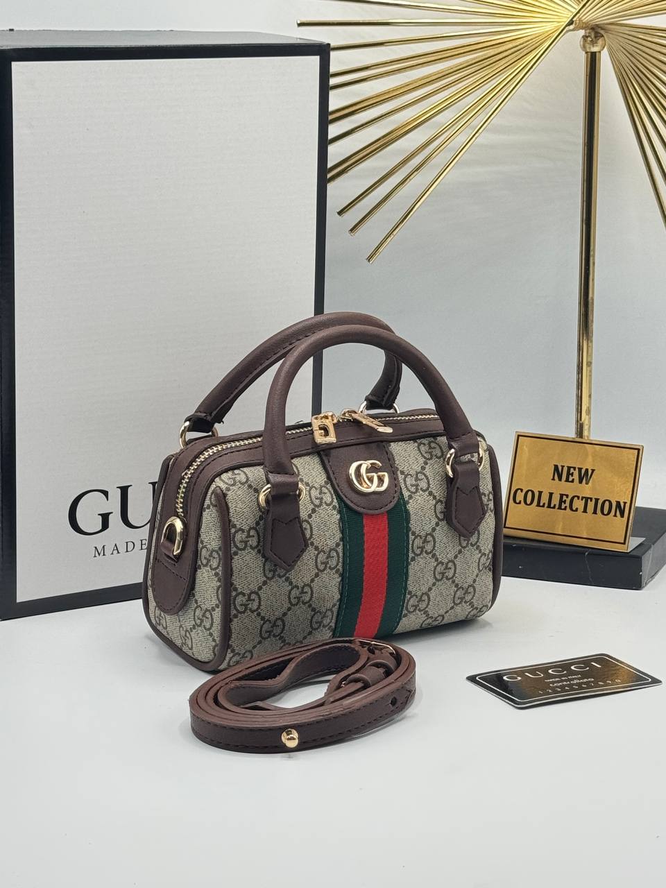 Gucci Ophidia Mini Boston Bag