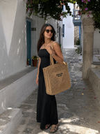 Prada Milano Crochet Tote Bag
