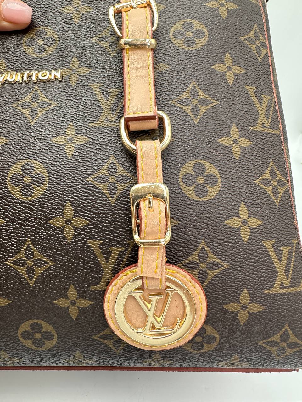 Τσάντα Tote Monogram Brown