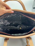 Τσάντα Tote Monogram Brown