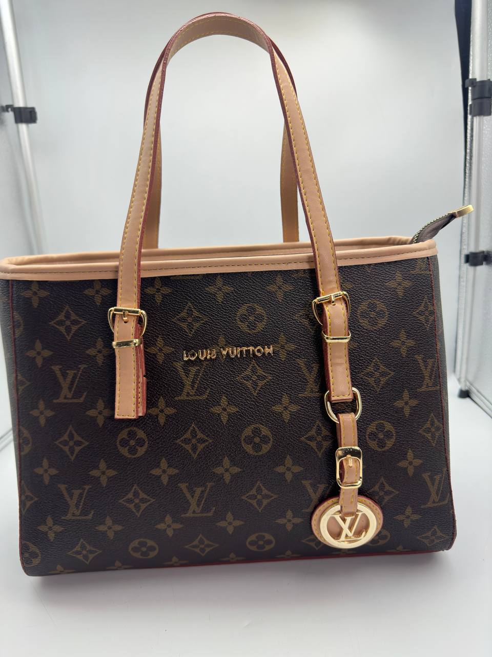 Τσάντα Tote Monogram Brown