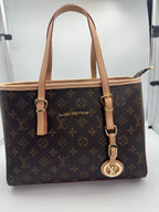 Τσάντα Tote Monogram Brown