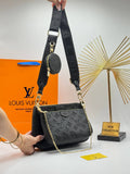 Louis Vuitton Multi Pochette Accessoires Monogram Μαύρο