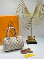 Louis Vuitton Speedy Nano Bag - White