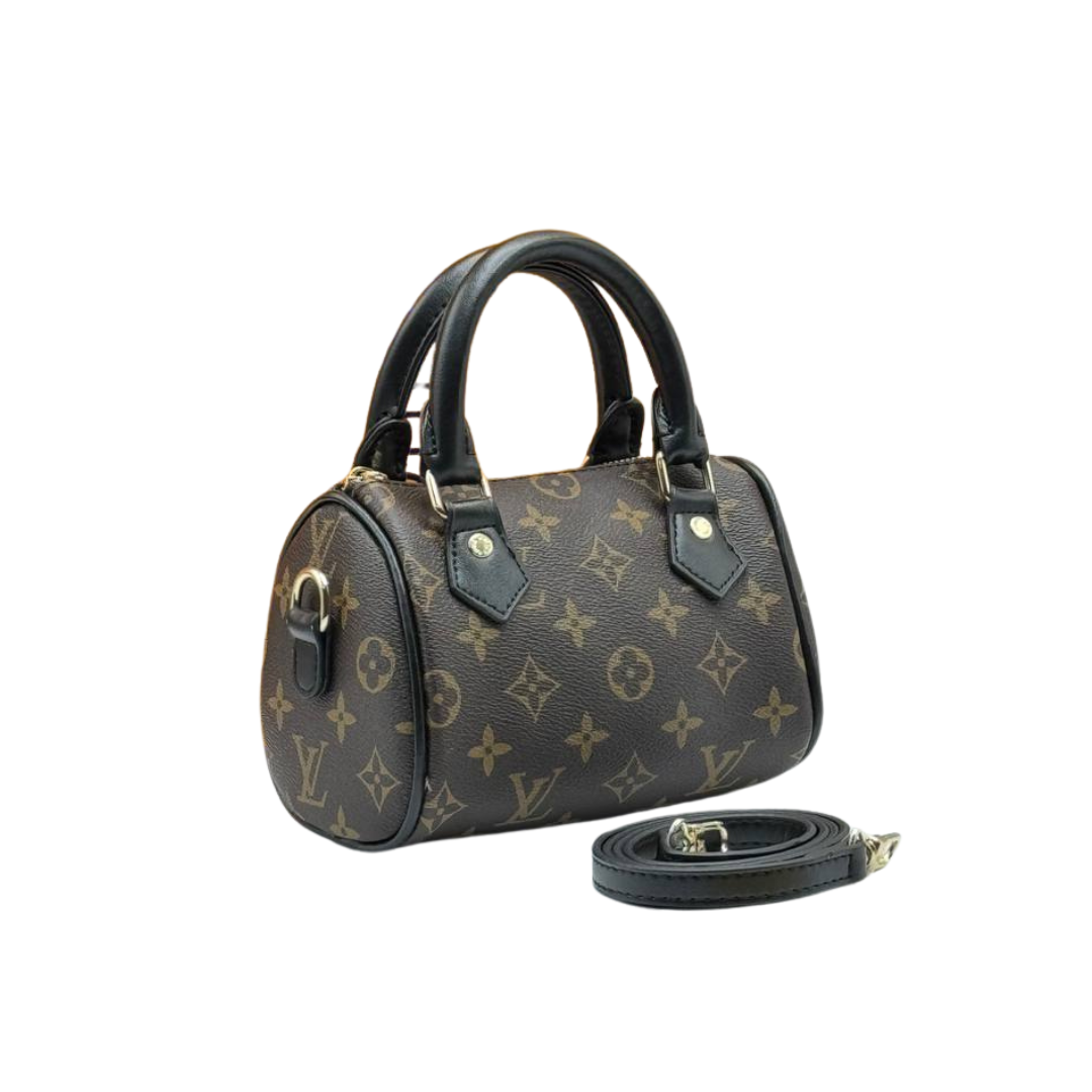 Louis Vuitton Speedy Nano Bag - Monogram with Black