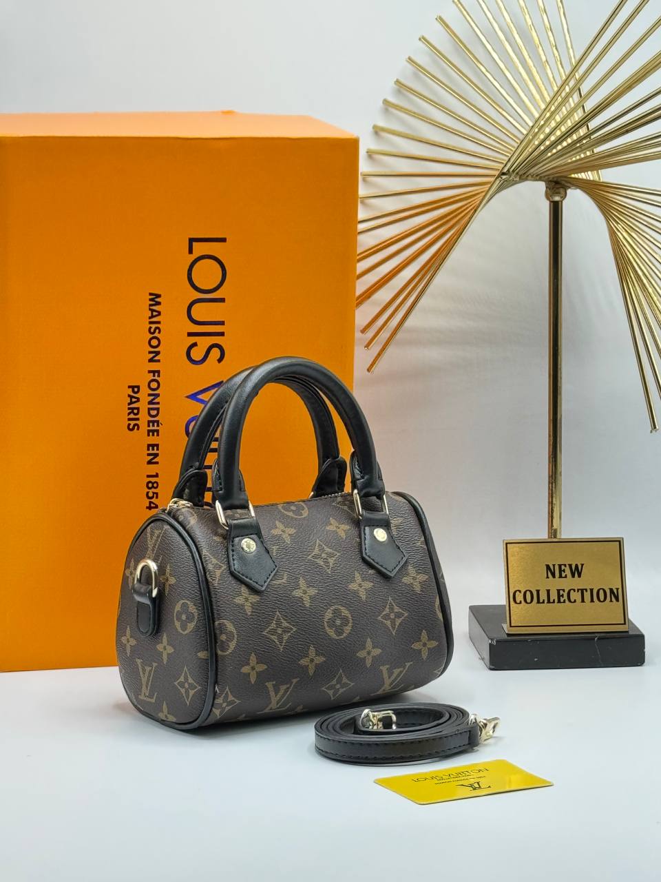 Louis Vuitton Speedy Nano Bag - Monogram with Black