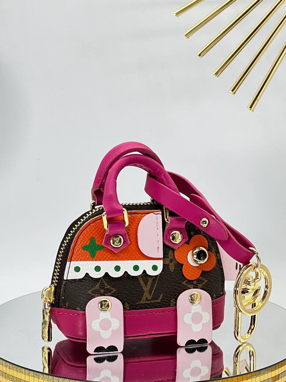 Louis Vuitton Elephant Bag Charm / Keychain