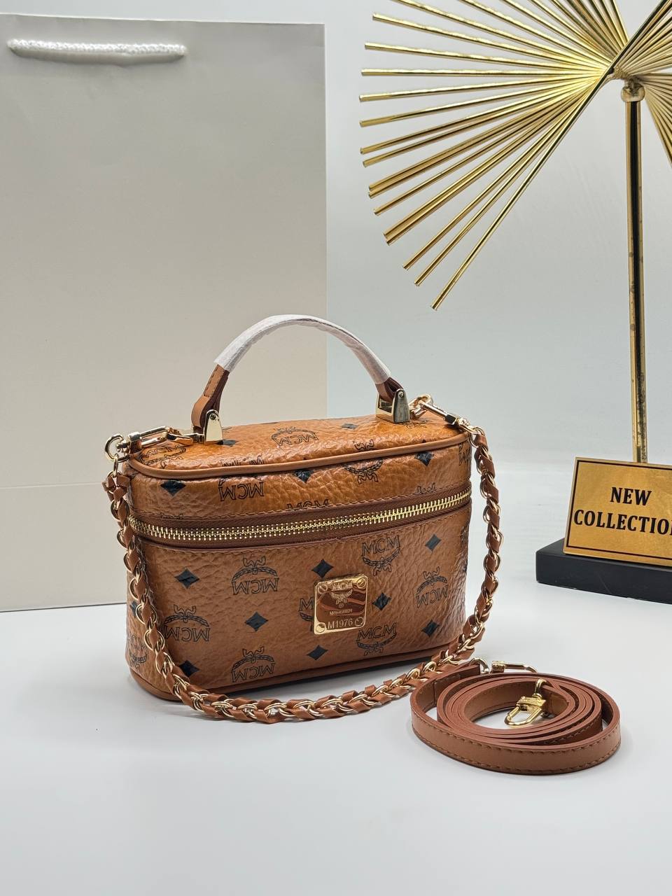 MCM Vanity PM Monogram