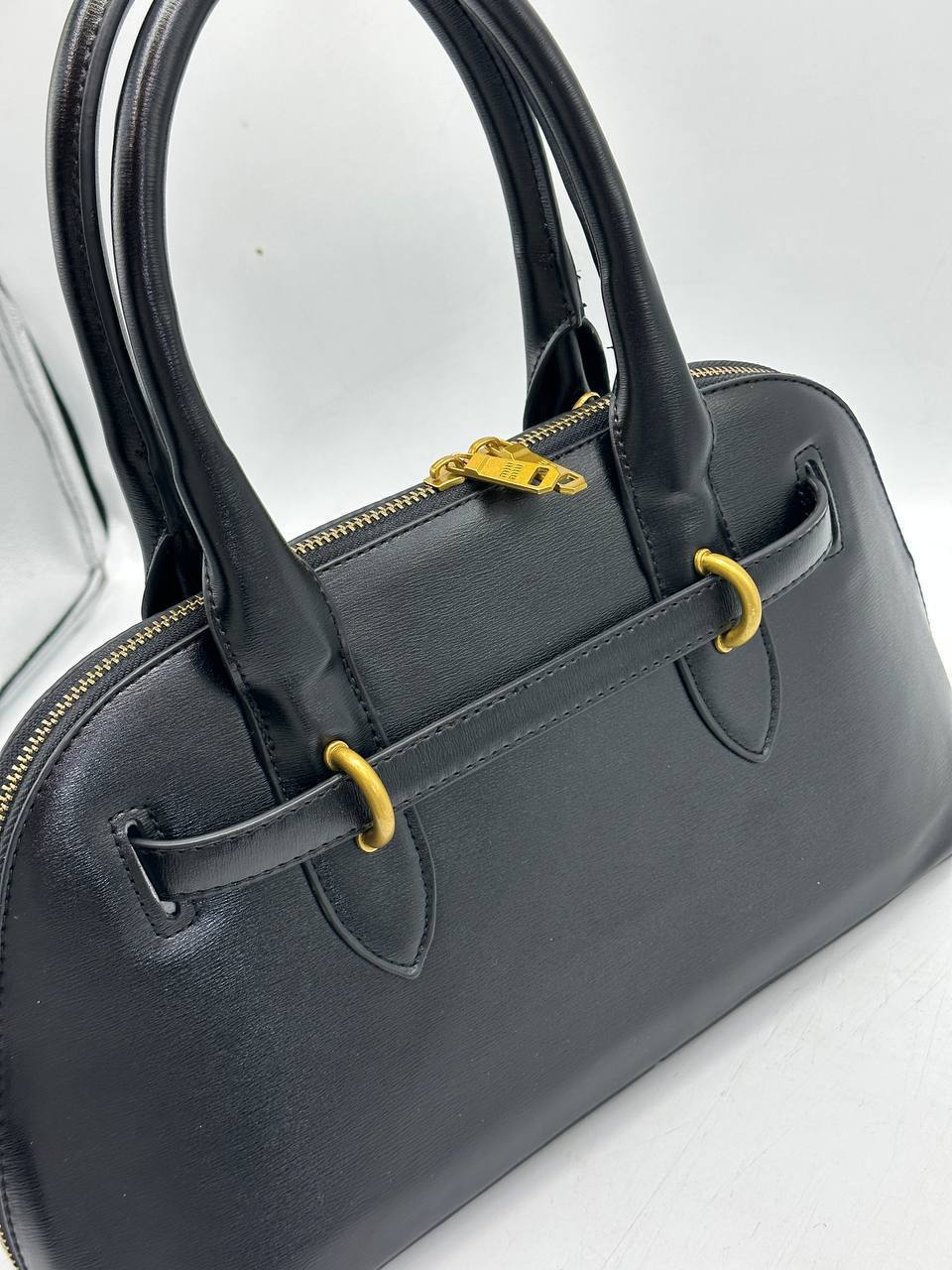 Miu Miu Arcadie Style Structured Bag – Black