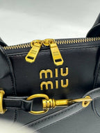 Miu Miu Arcadie Style Structured Bag – Black