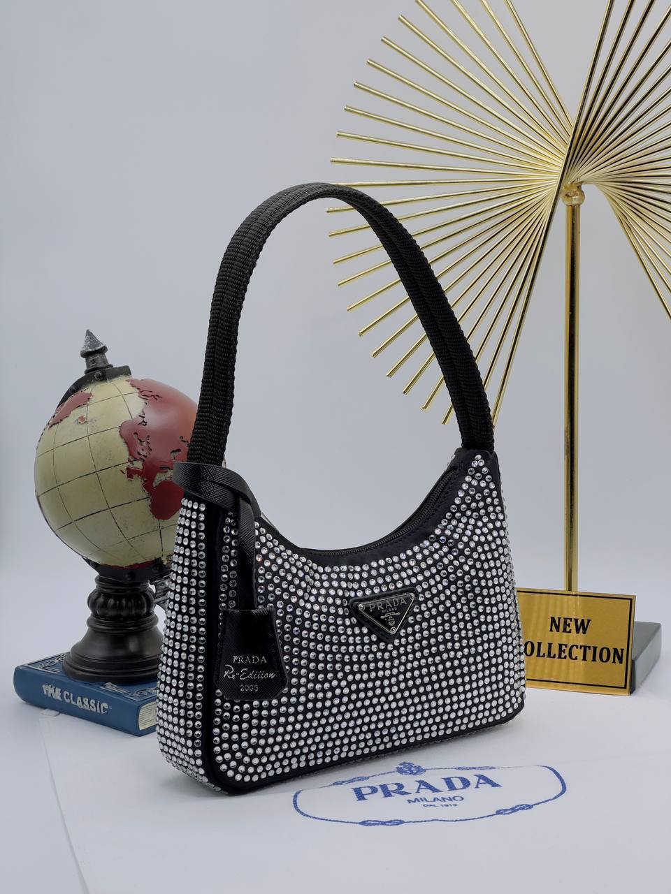 Prada With Crystals Mini Bag