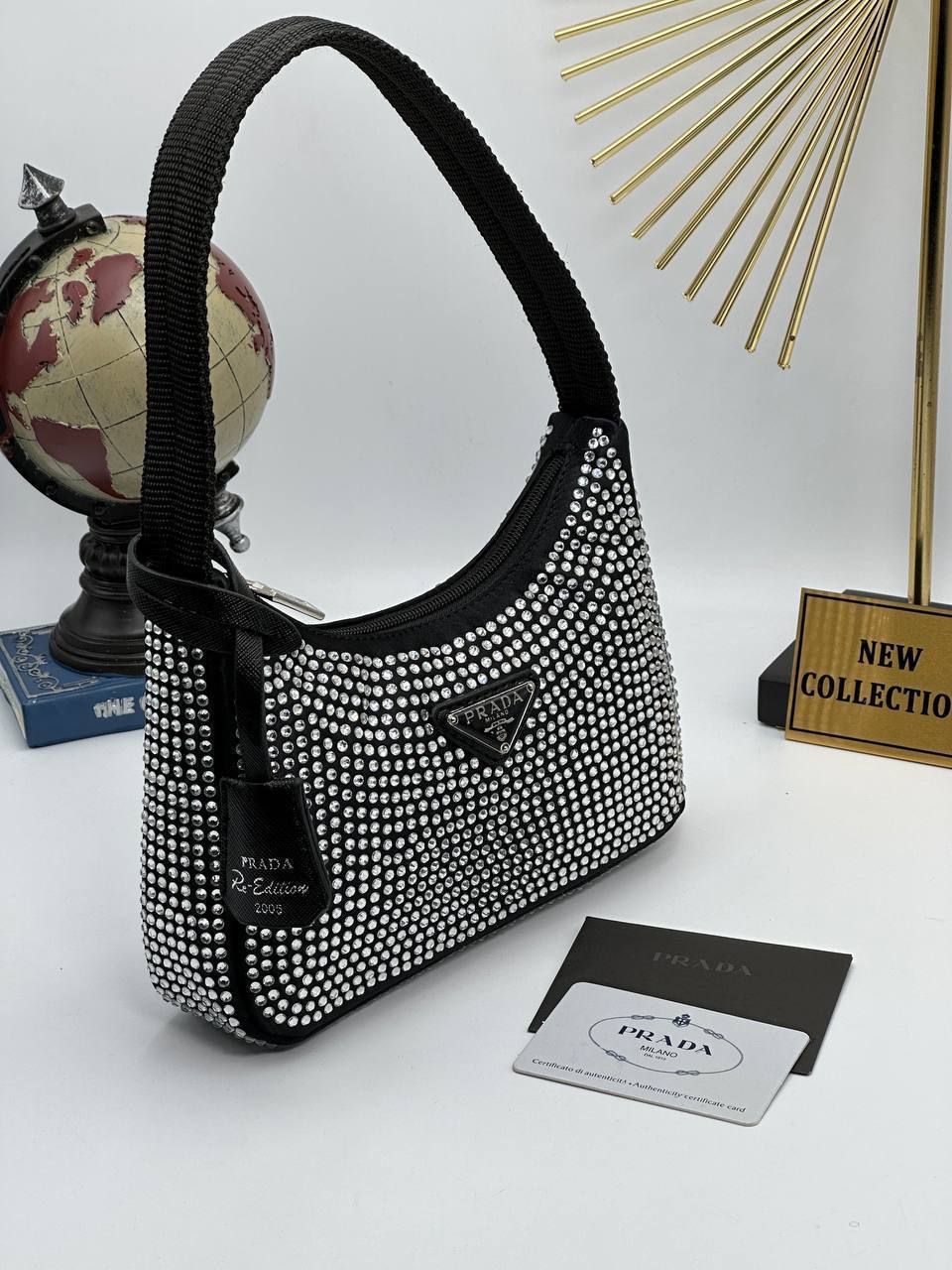 Prada With Crystals Mini Bag