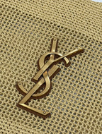 YSL Saint Laurent Icare in Raffia Bag
