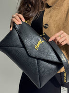 YSL Yves Saint Laurent Cassandre Large Pouch On Chain