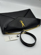 YSL Yves Saint Laurent Cassandre Large Pouch On Chain