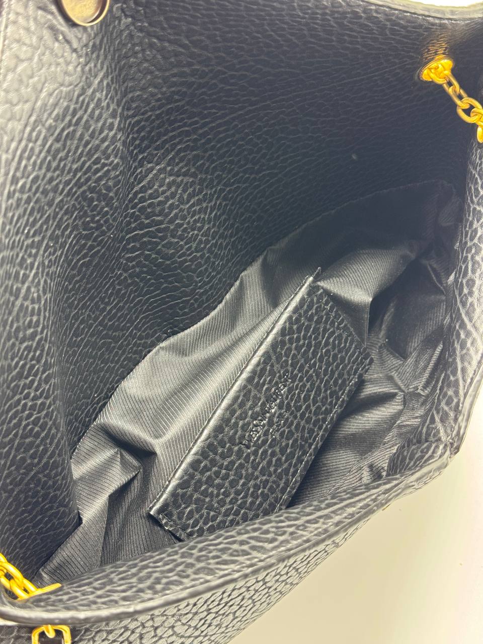 YSL Yves Saint Laurent Cassandre Large Pouch On Chain