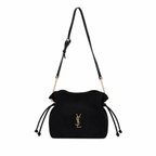 YSL Saint Laurent Jamie Shoulder Pouch – Μαύρο