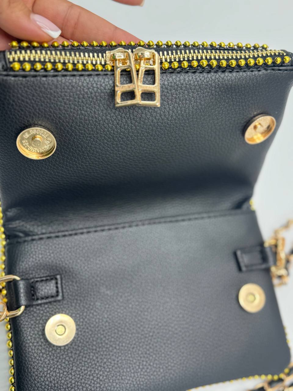 Zadig & Voltaire Small Bag με χρυσή αλυσίδα