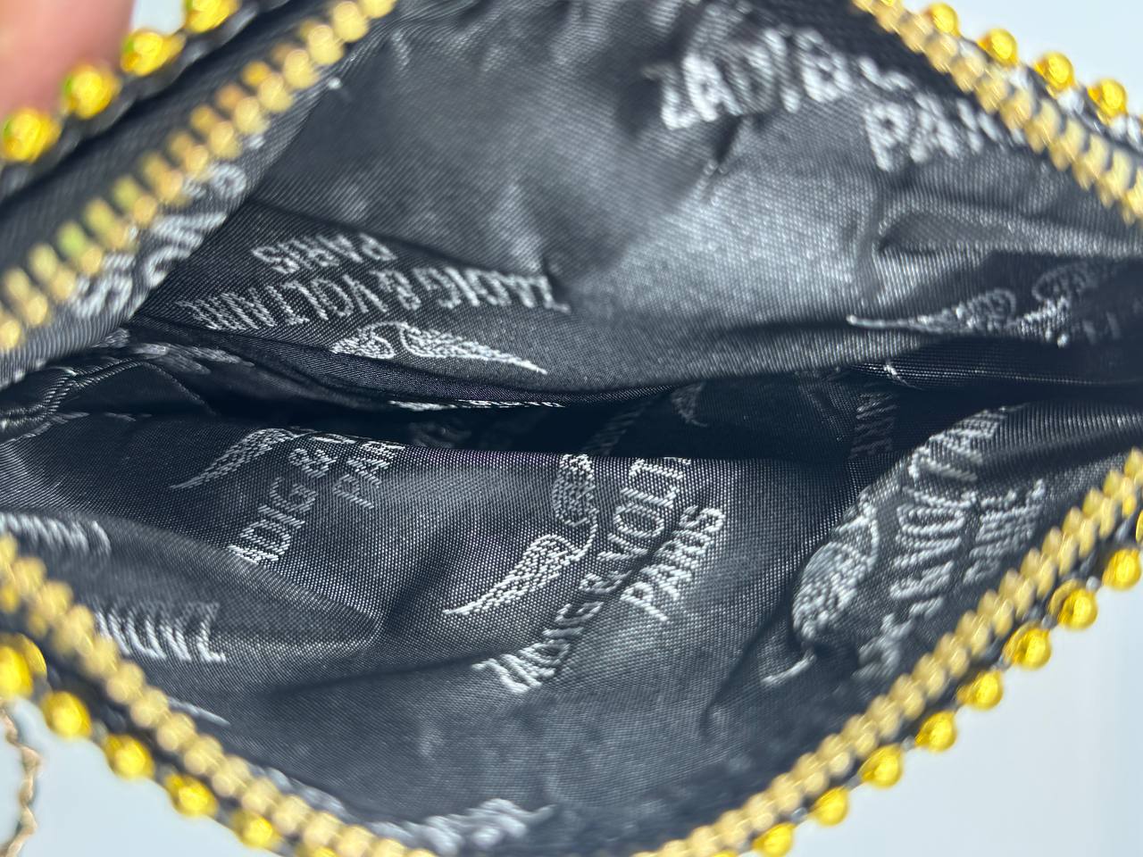 Zadig & Voltaire Small Bag με χρυσή αλυσίδα